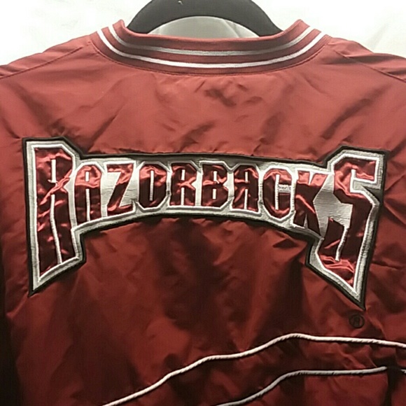 Authentic Arkansas Razorback jacket with side zip - Picture 7 of 8